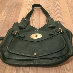 Mulberry hobo bag. Rich heavy leather + hardware.